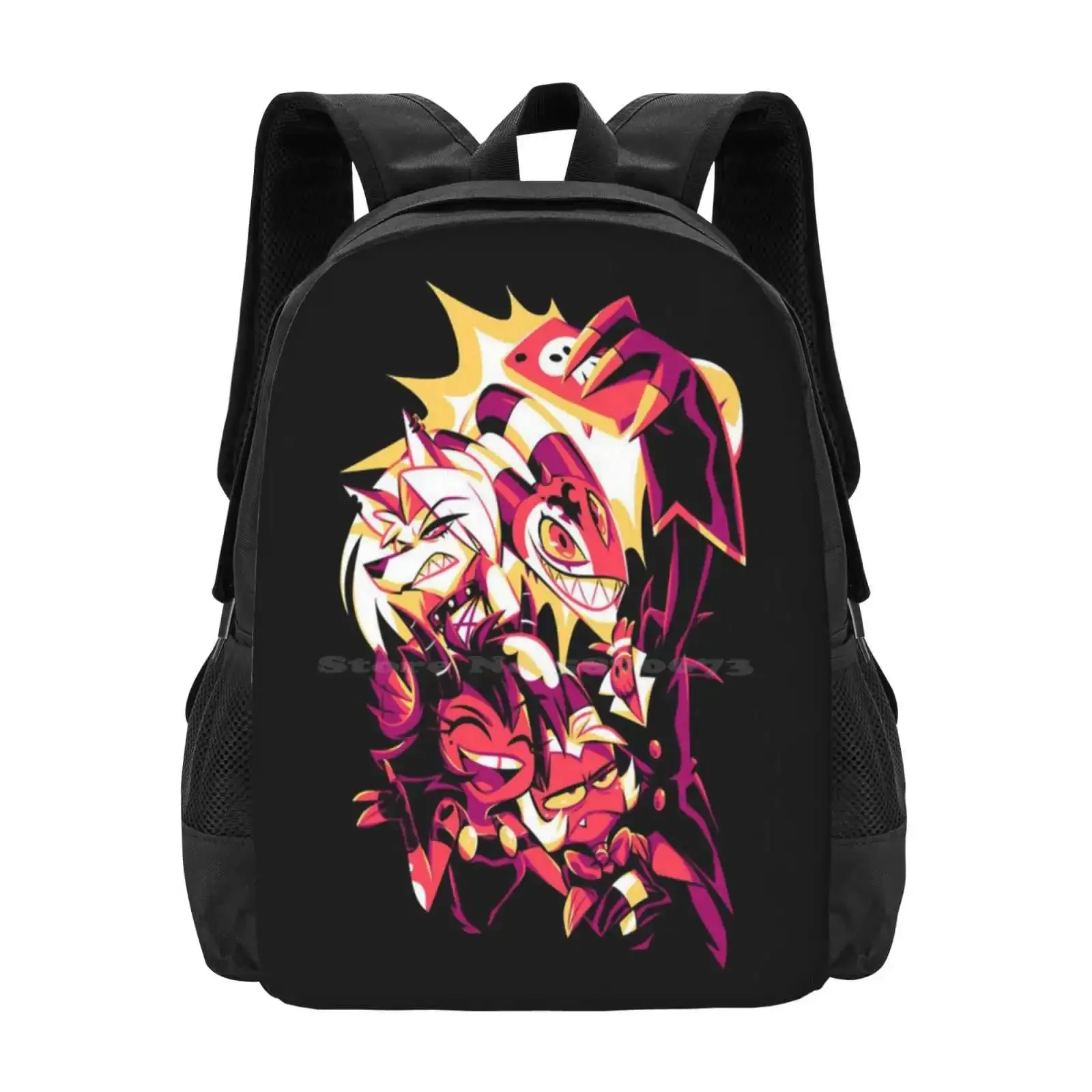 

Helluva Boss Blitzo Hot Sale Schoolbag Backpack Fashion Bags Helluva Boss Blitzo Design Helluva Boss Blitzo Art Helluva Boss