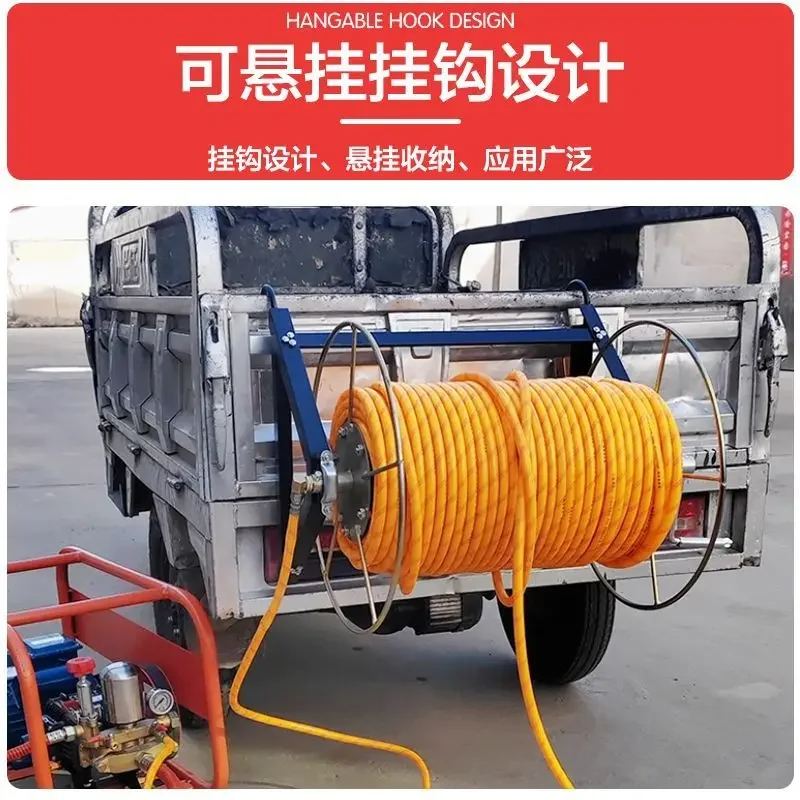 Pratical Agricultural Lazy Medicine High Pressure Pipe Winding Artifact Hand Crank