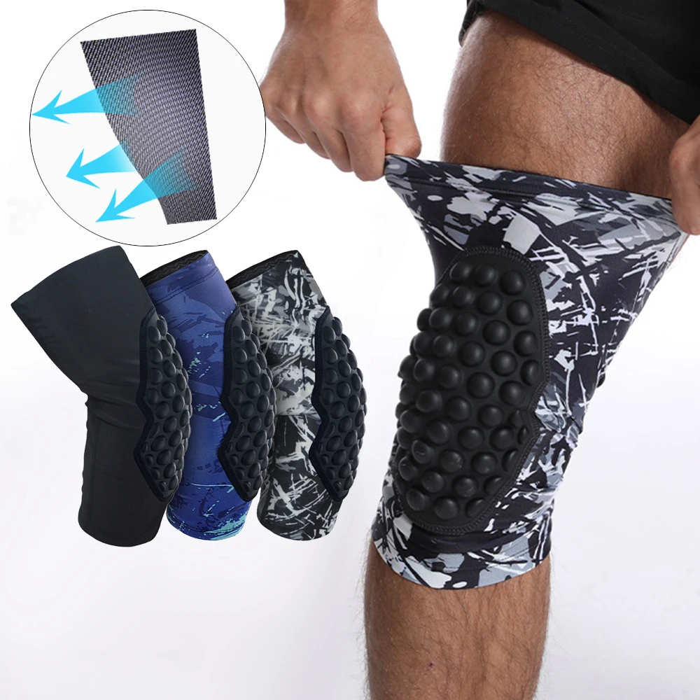 

1PCS Summer Ultra Thin Knee Support Gym Fitness Running Cycling Basketball Elastic Non-slip Breathable Collision Protection