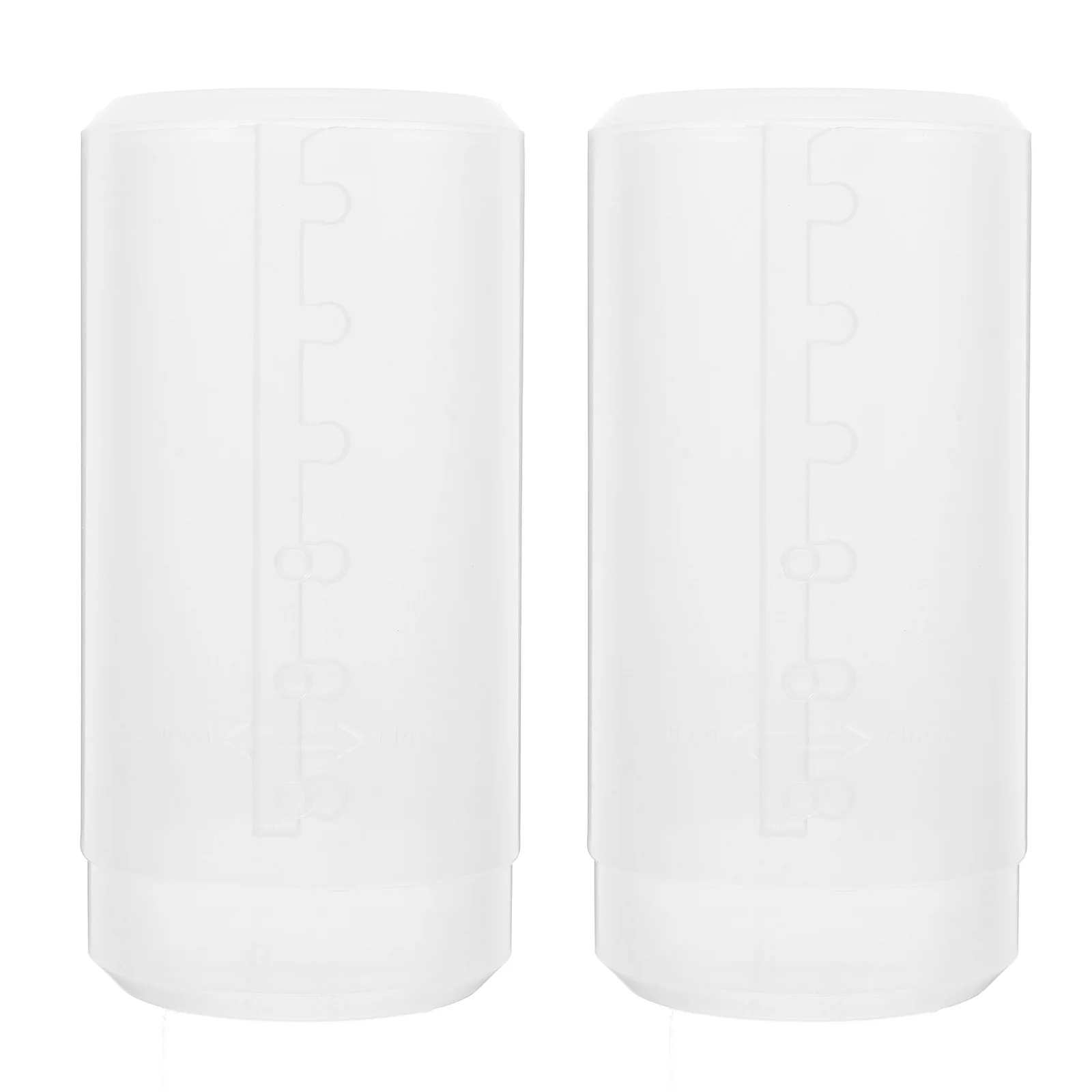 

2Pcs Dustproof Makeup Brush Holder Organizer Lid Storage Container Vanity Desk Organizer Pen Pencil Holder