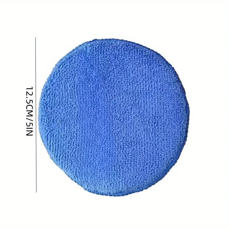 10 Pcs Microfiber Wax Towel Ultra-Soft Polishing Waxing Pocket Cars Wax Foam Sponge Remove Wax Auto Care Polish Foam Sponge image 5