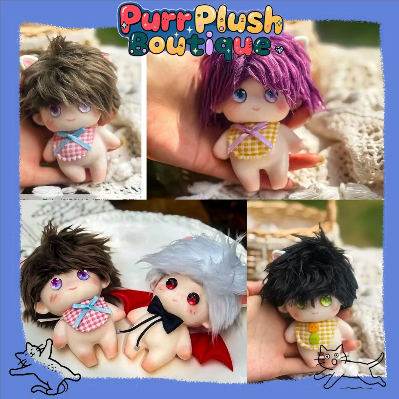 

Squishy Toy 12cm Doll Love and Deepspace Game Fans Rafayel Aster Qinche Caleb Send Friends Q-play Pinch Doll Kawaii Toys Gifts