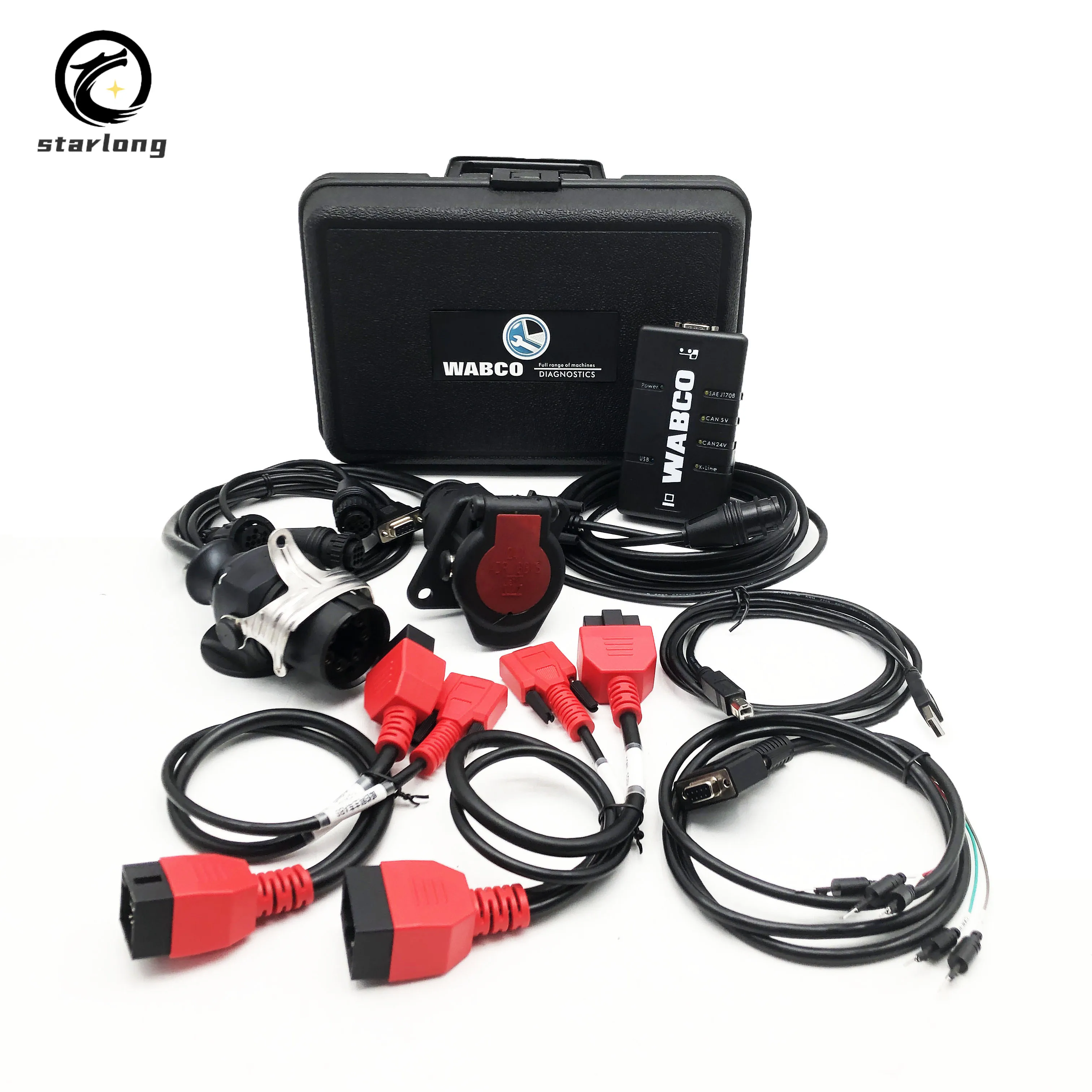 For the WABCO DIAGNOSTIC KIT (WDI) WABCO Trailer WABCO Heavy Duty Diagnostic Scan Tool.