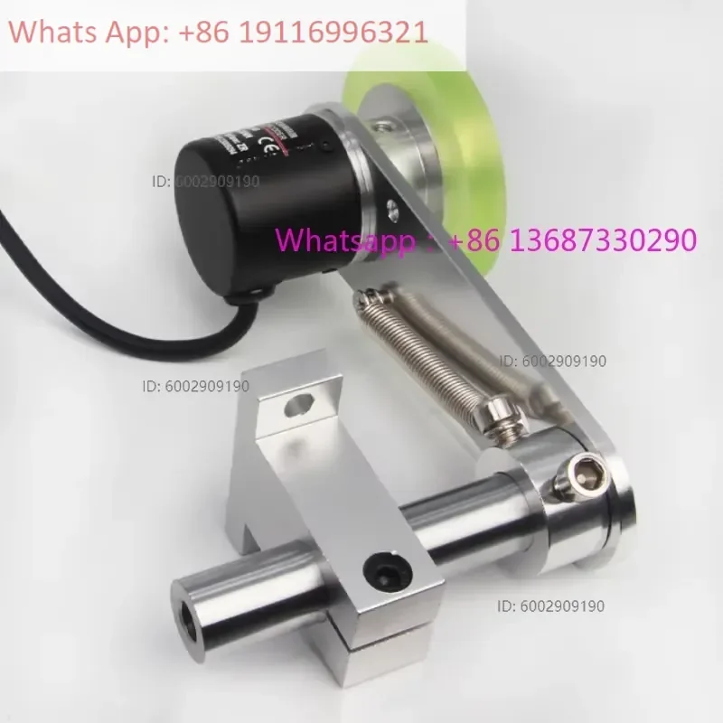 Wheel type encoder fixed frame, meter wheel, anti-skid fixed length sensor, synchronous wheel, silicone wheel