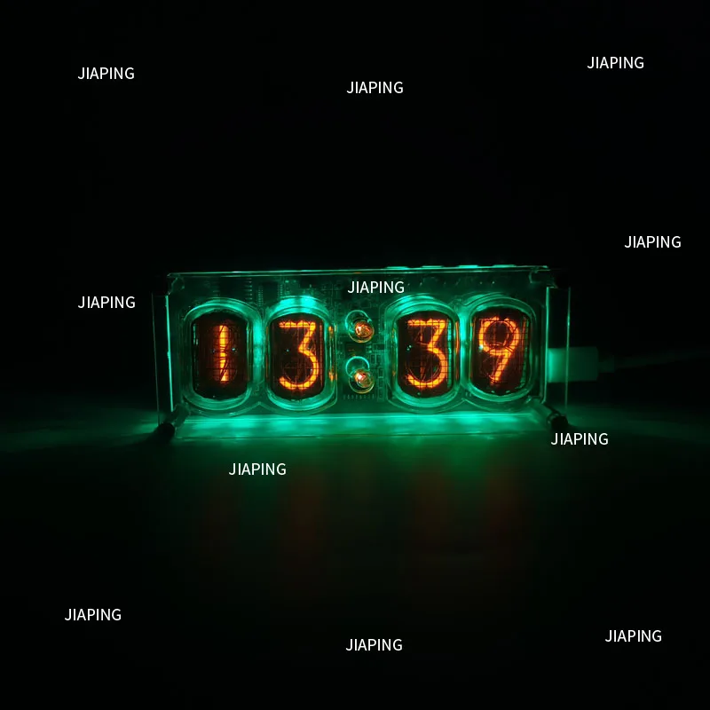 

Suitable for In12 glow clock electron tube clock gift colorful lamp desktop