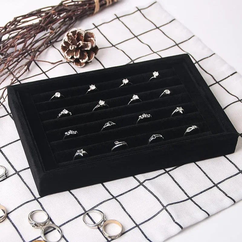 Jewelry Organizer Ring Holder Display Tray Stand