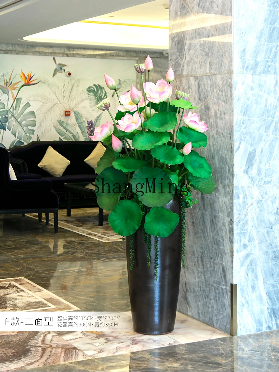 

CL Hotel Artificial Flowers Fake Flowers Mall Restaurant Lobby Villa Floor Flower Ornaments Sales Office High-end Display