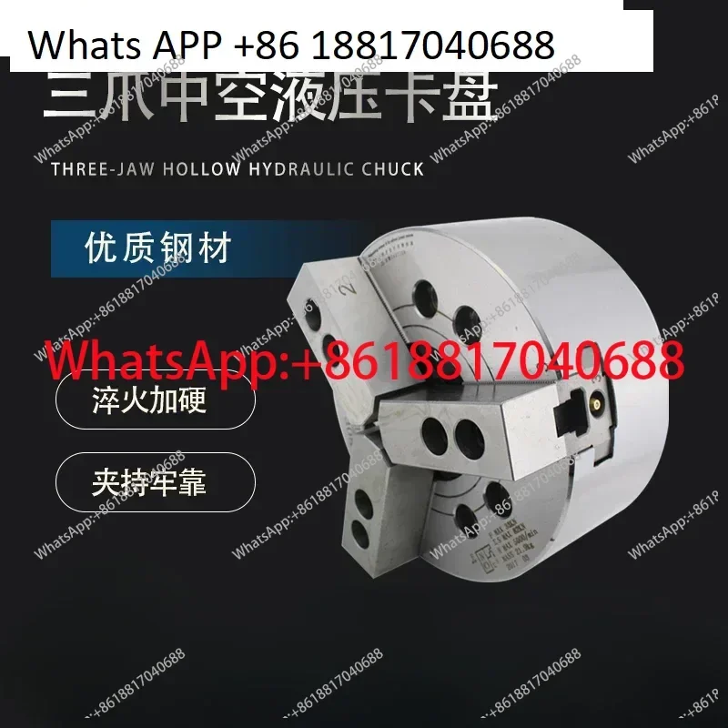 

Гидравлический патрон JINGSU для станков с ЧПУ JN-04 JN05, трехкулачковый, цельный, без фланца