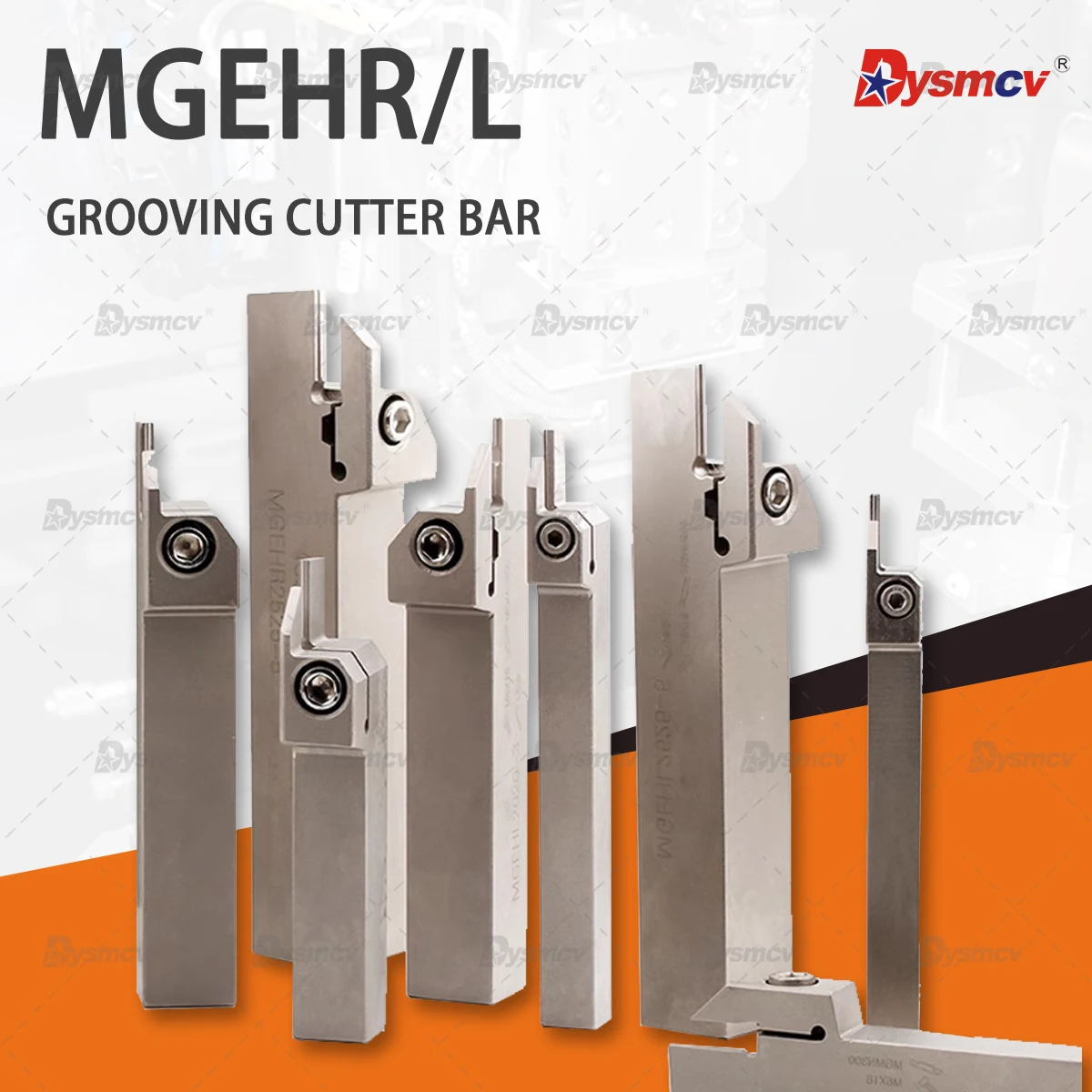 Cnc Steel Slotting Arbor Lathe Cutter Grooving Turning Tool Suporte de Ferramentas Primavera Mgehr1212 Mgehr1616 Mgehr2023 1pc