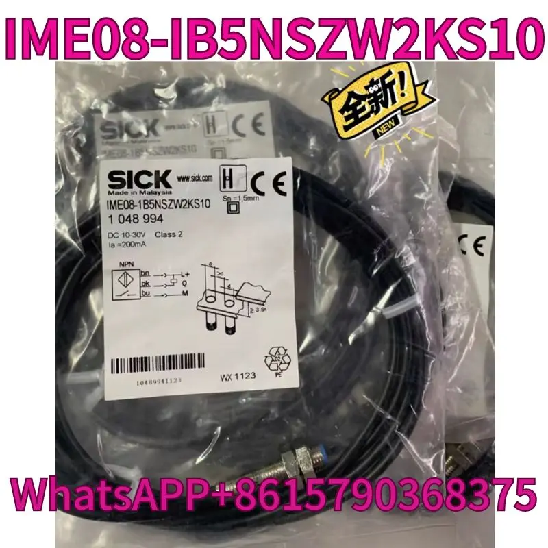 

New proximity switch IME08-IB5NSZW2KS10 with a one-year warranty for quick delivery