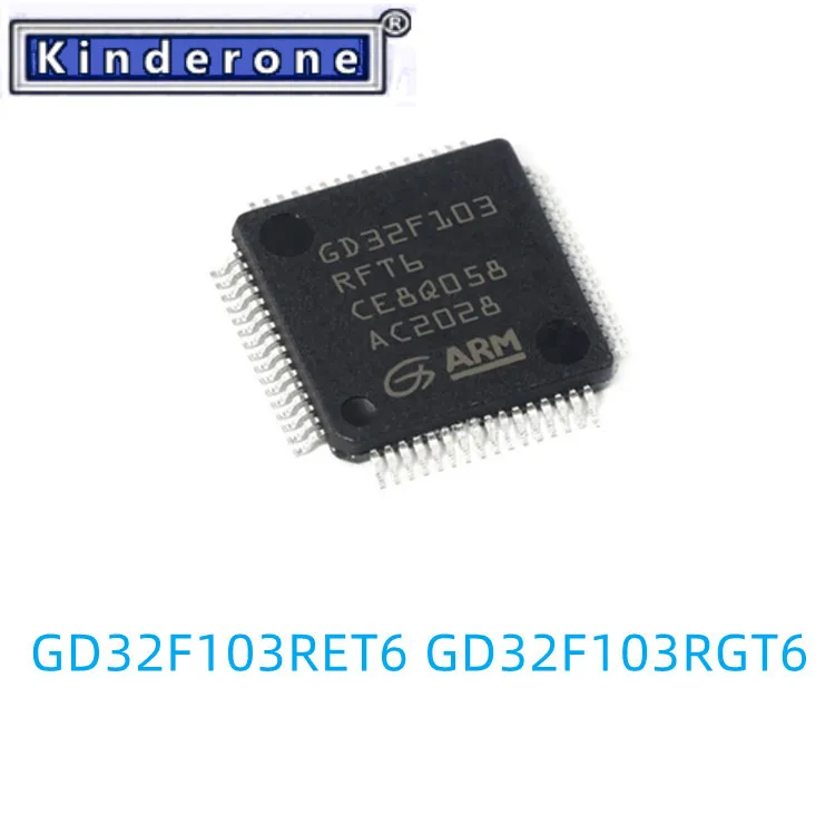 

1PCS GD32F103RET6 GD32F103RGT6 gd32f MCU 100% New ElectronicCN(Origin)