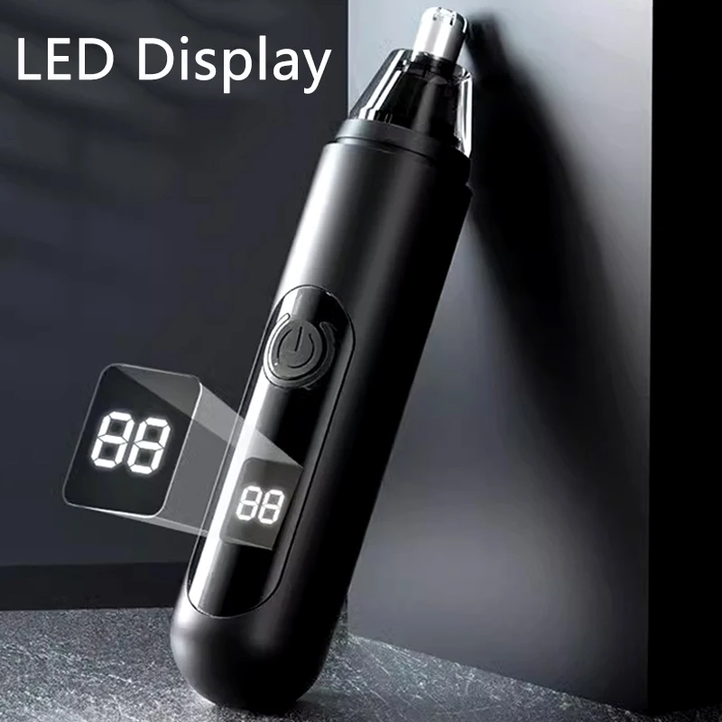 Nose Hair Trimmer Electric Portable Men Mini Nose Hair Trimmer USB Charging New Professional Ear Nose