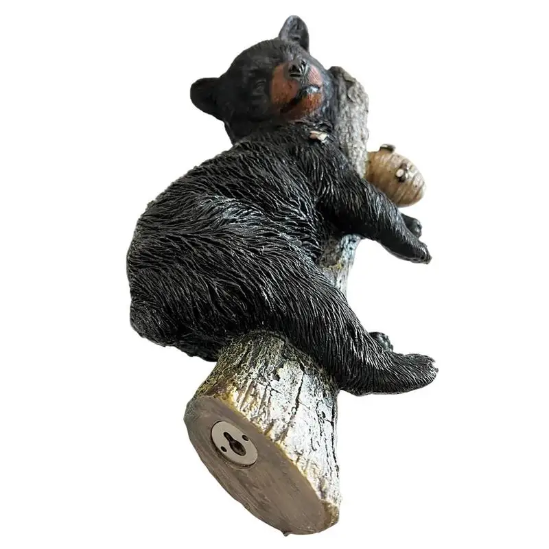 

Resin Bear Statue Adorable Figurine Tree Hugger Sculpture Home And Garden Accessories Install Anywhere For Outdoor Garden Yard