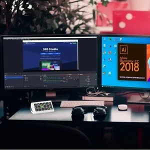 Tombol Lcd Keyboard Stream Deck Visual 15 Tombol Tombol Kustom Pengontrol Pembuatan Konten Langsung untuk Hadiah Windows/macos/android/ios 8 penjualan terbaik r sim iphone 11 - №