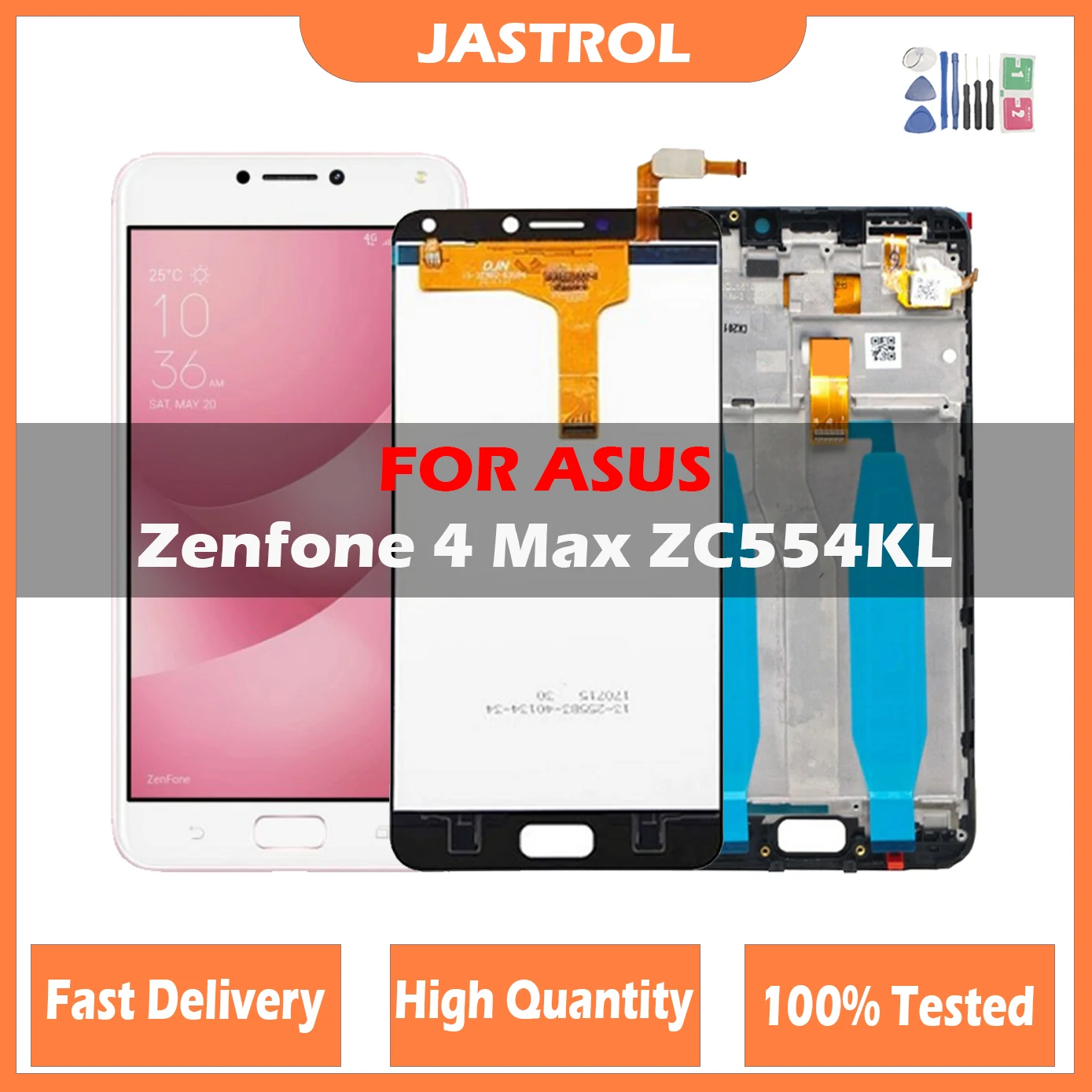 

5.5'' LCD For Asus Zenfone 4 Max ZC554KL LCD Display Touch Screen Digitizer Replacement Parts ZenFone 4 Max ZC554KL X001D