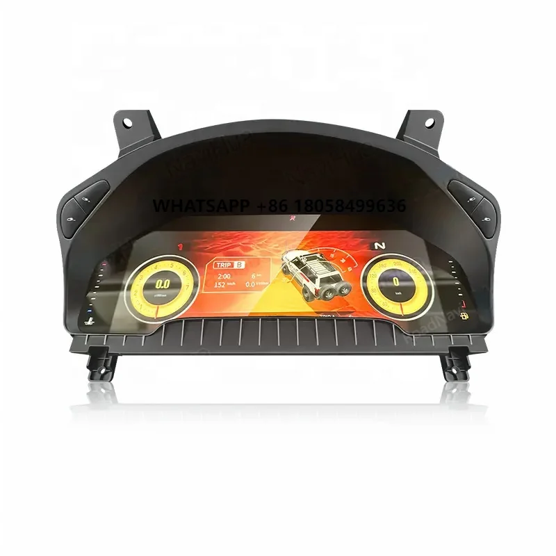 

RoadNavi LCD Digital Cluster for Nissan Patrol Y61 2006- 2022 Dashboard Panel Speedometer