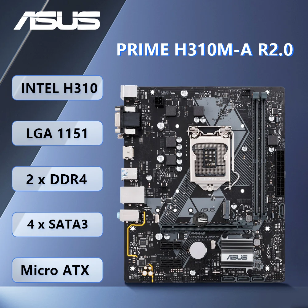 Intel Cpu Core I5 - ASUS PRIME H310M-A R2.0 マザーボード LGA
