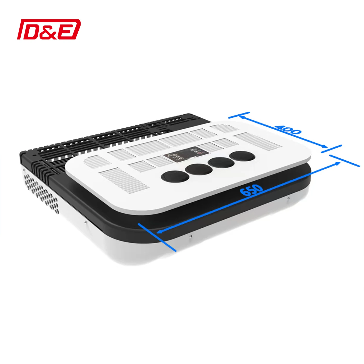 عالية الجودة RV على السطح نوع مكيف الهواء فرشاة أقل المحرك 12 فولت 24 فولت شاحنة مكيف الهواء لشاحنة RV شاحنة التخييم #3