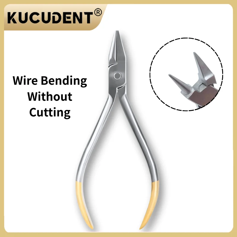 1 PC Dental Bird Beak Forming Pliers - Orthodontic Loop & Wire Bending Tools for Archwire Braces Laboratory Instruments