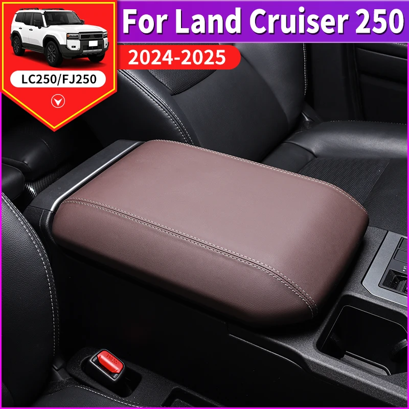 For Toyota Land Cruiser 250 2024 2025 1958 Prado LC250 First Edition Armrest Box Protection Cover,Interior Upgraded Accessories