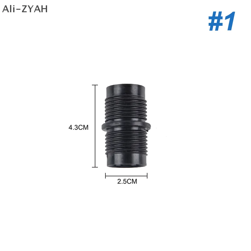 (YY)1Pc 12/16mm Double Tap Quick Release Connector Aquarium Water Control Valve Hose Pipe Aquarium System Kit Fitting Accessory