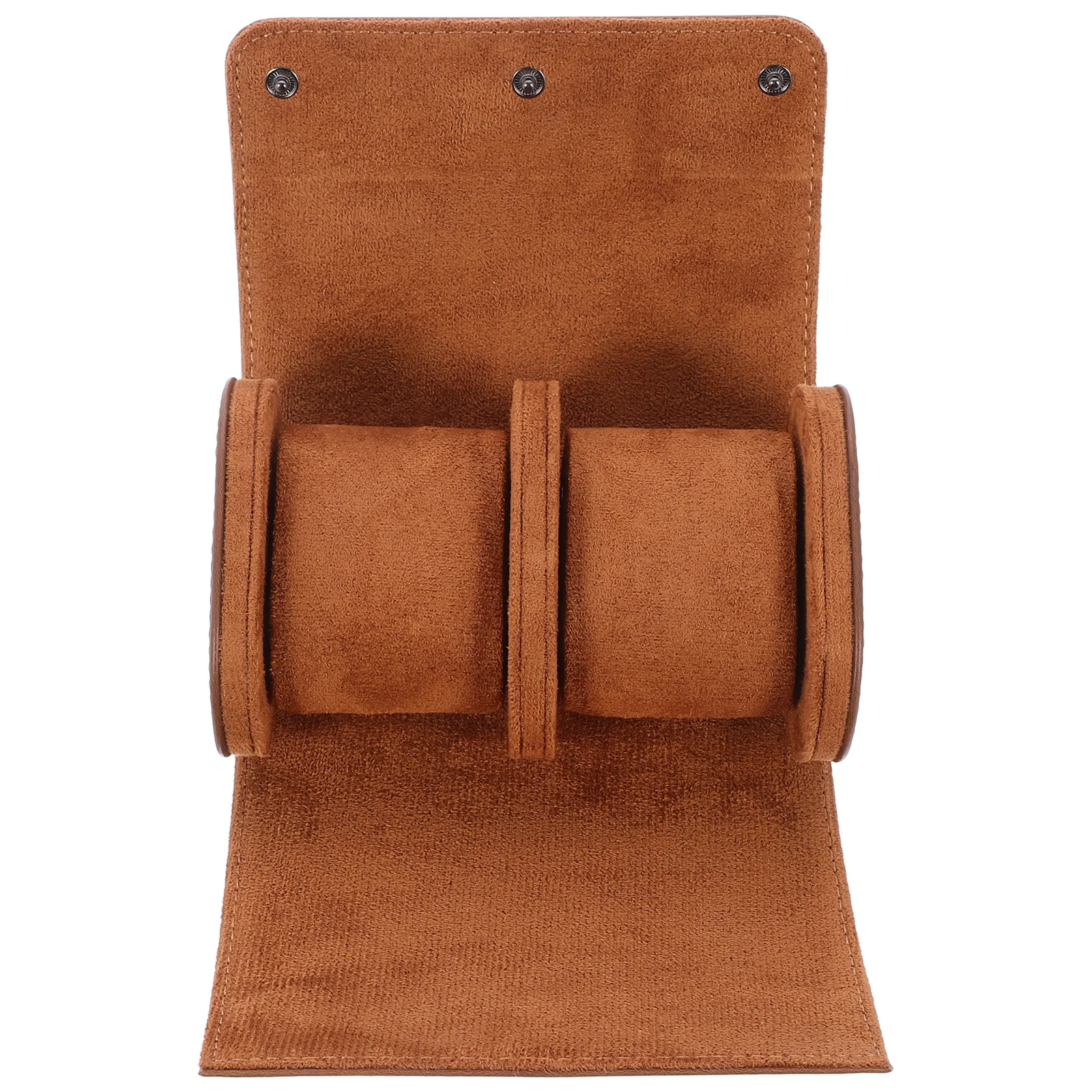 

2 Slots Watch Case Travel Case For Men Women Watch Roll Organizer Box Waterproof Dustproof Portable Storage For Travel Jewelry