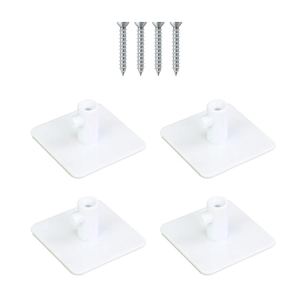 4 Piece Mixer Attachment Bracket Set with Screws for KitchenAid Mixer Accessories Space Saving Kitchen Rack Organizer