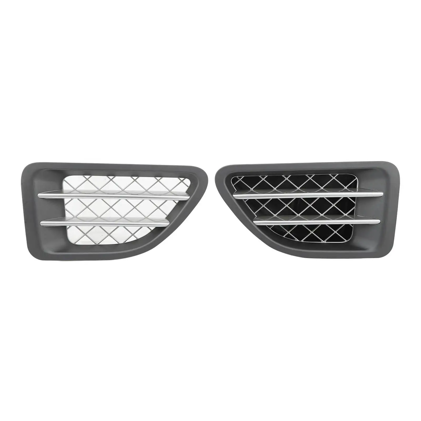 

Front Side Grille JAK500230WWH Anti Impact Perfect Fit Side Air Vent Trim for sport L320