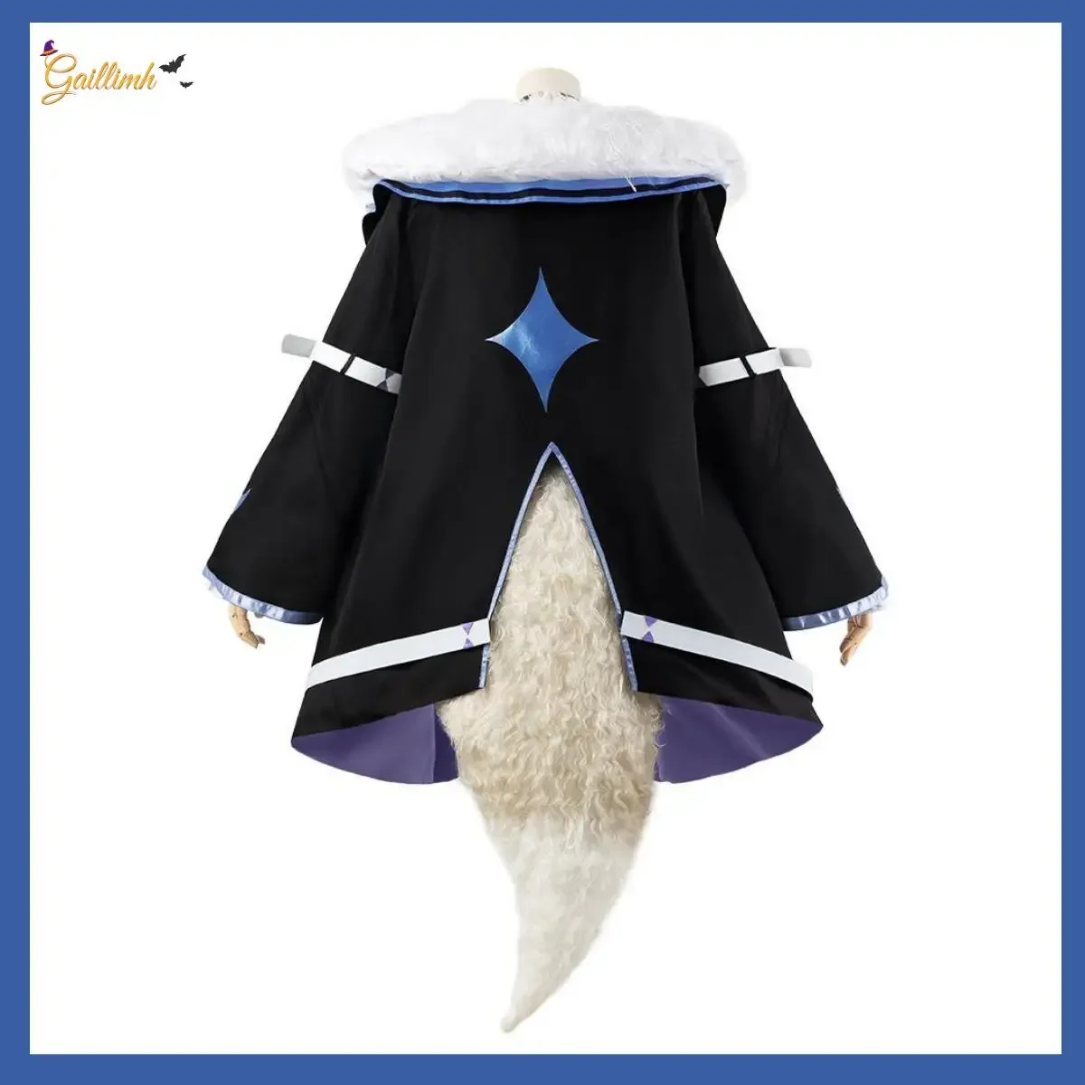 Disfraz de Anime Vtuber Abyssgard Fuwawa & Mococo para mujer, traje de fiesta Sexy con Peluca de Hololive EN Adviento de tercera generación, botas de uniforme