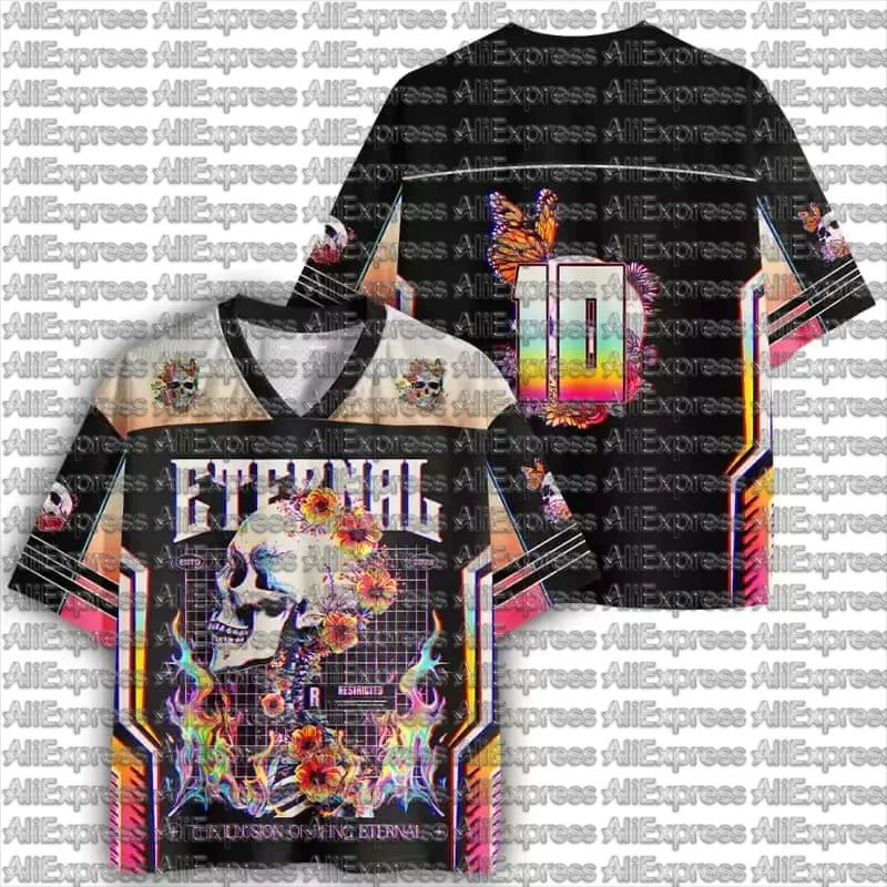 

2026 Summer Fashion Men's and Women's New 3D Printed Large Loose Outdoor Sports and Leisure Short sleeved T-shirt