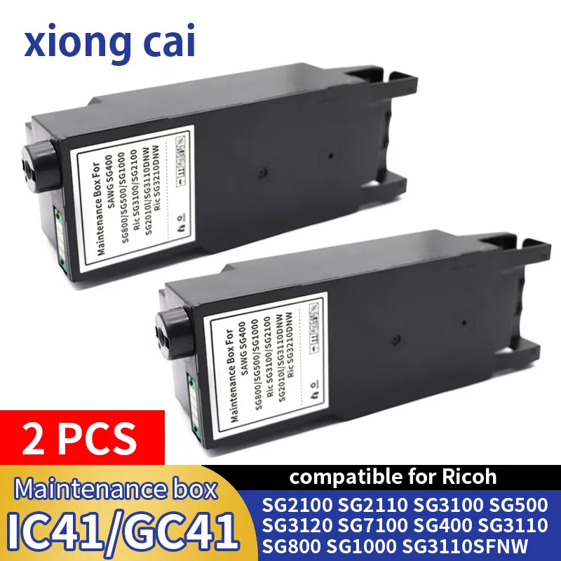 IC41 Waste Ink Container compatible for Ricoh SG2100 SG2110 SG3100 SG3110 SG3120 SG7100 SG400 SG500 SG800 SG1000 Maintenance box