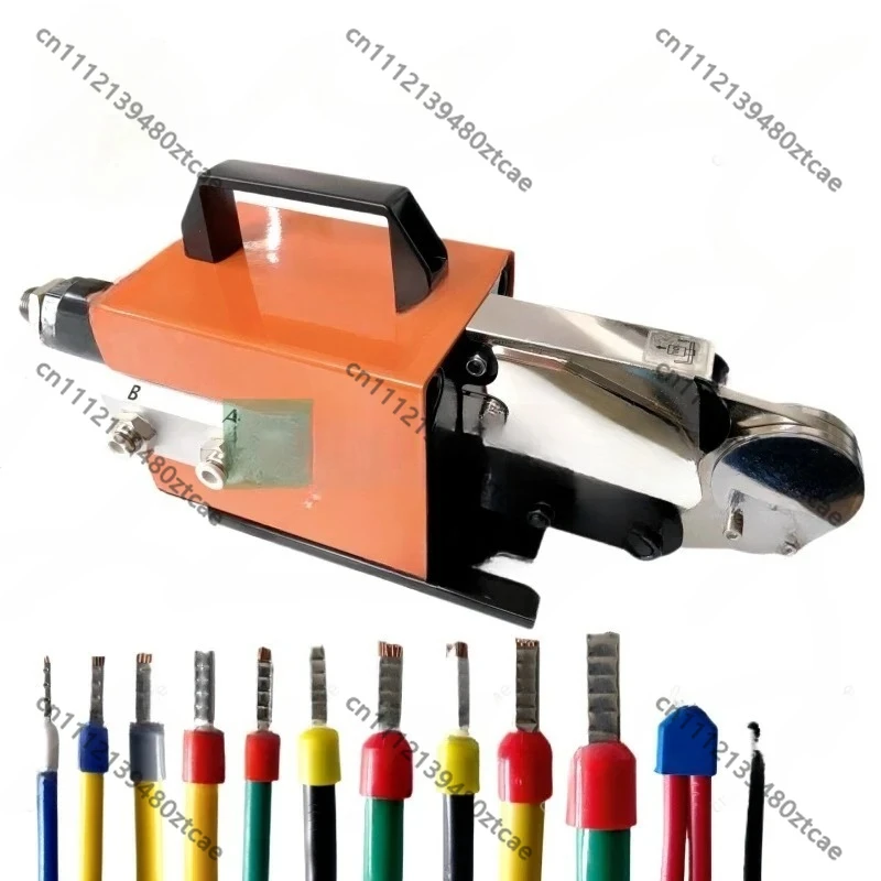 Pneumatic Tubular Terminal Crimp Tool 0.25-10mm Cold Press Wire Cable Terminal Electrical Press Crimping Pliers Equipment