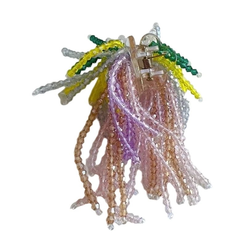 

Бахрома для волос Зажим для когтей Бахрома Красочные кисточки Держатель для волос Заколки для волос Коготь Y166