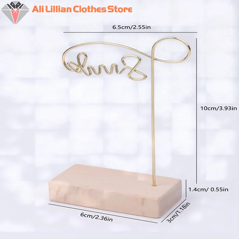 

[Star]Jewelry Display Stand Bracelet Earring Necklace Storage Wood Base Rack Jewellery Organizer Holder Photo Props Home Decor