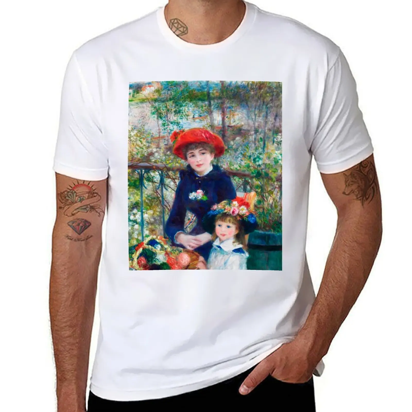 

Two Sisters - Renoir T-Shirt cute clothes designer shirts mens clothing