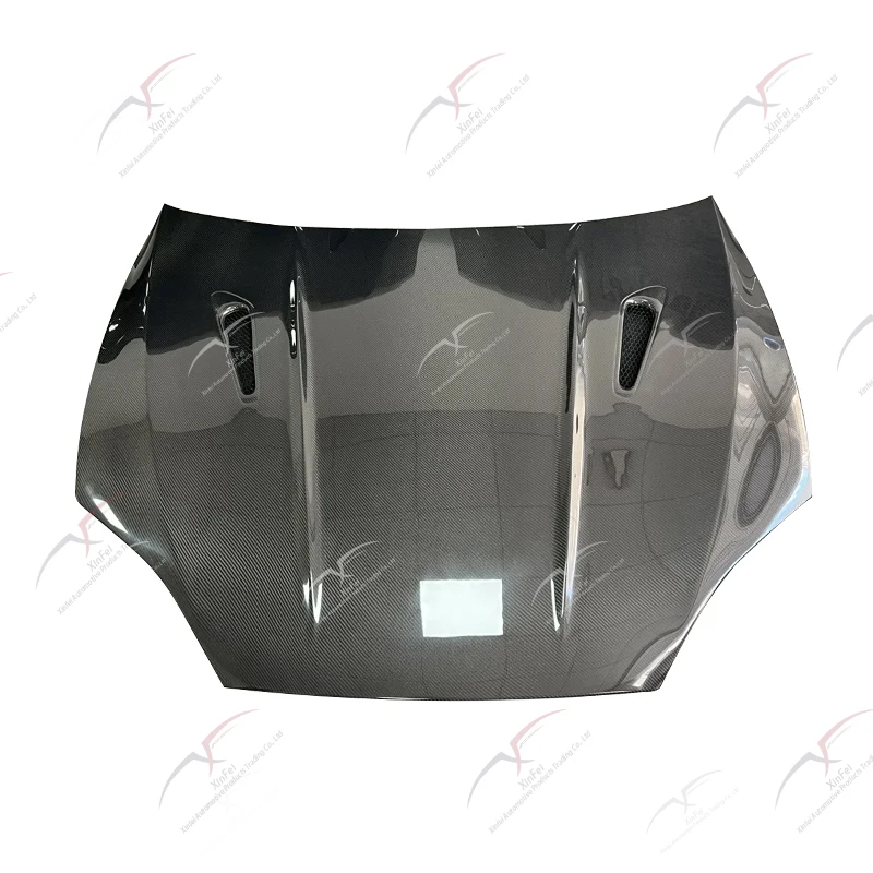 New custom car hood suitable for Model S perforated carbon fiber hood