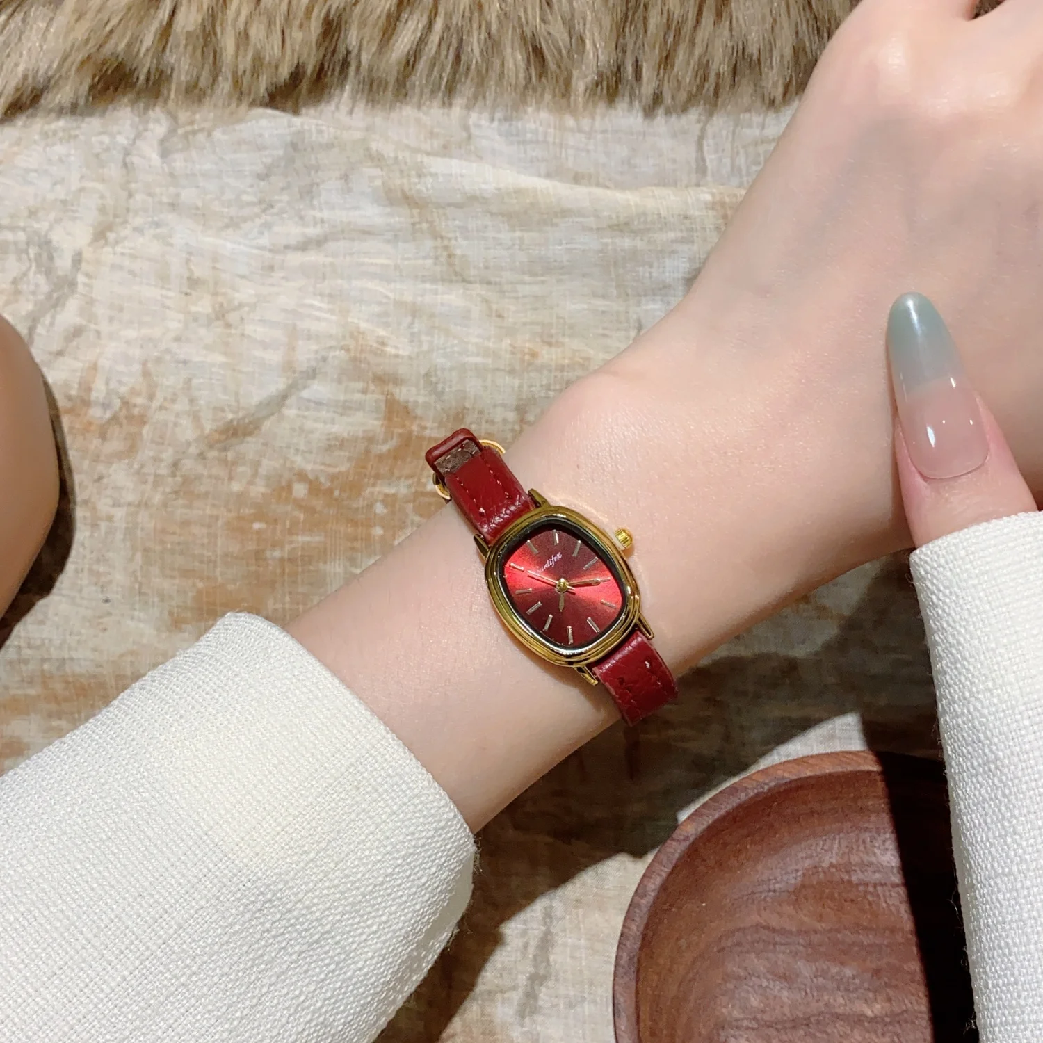 Sunlifex vendas quentes quadrado relógio feminino pulseira de couro fino quartzo relógios femininos casuais senhoras relógio de pulso presente reloj mujer montre