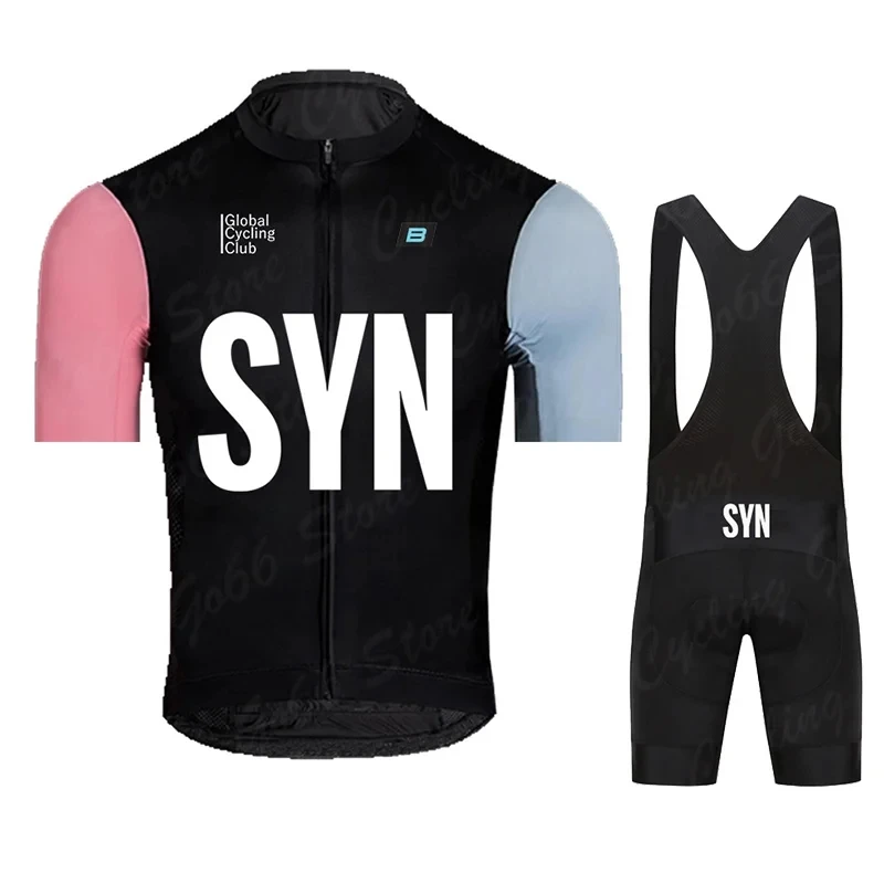 Conjunto de ciclismo para Hombre, Jersey de manga corta para bicicleta de montaña, uniforme de Triatlón