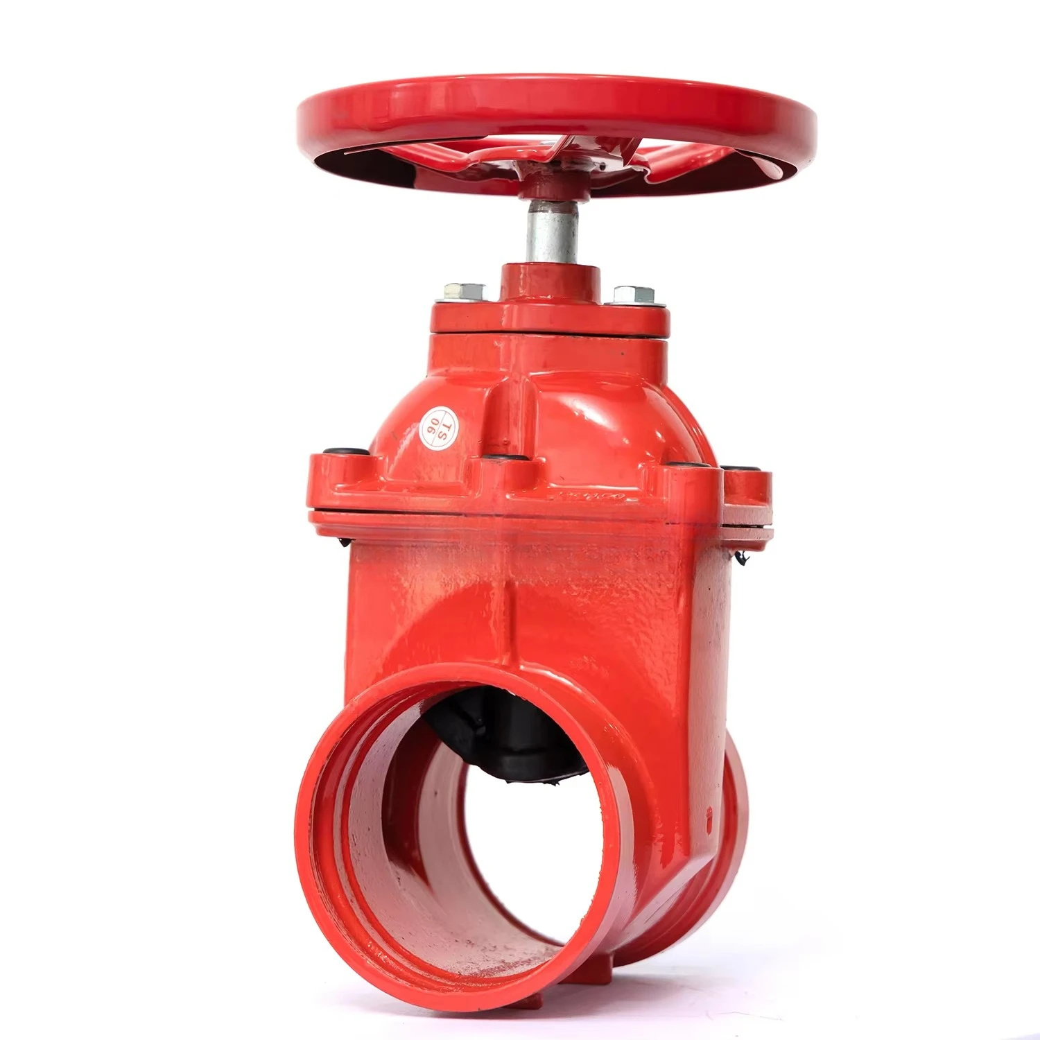 Hot Sale Manual Ductile Iron Valve Body Slotted Up Stem Gate Valve Approved Fire Equipment Parts Customization