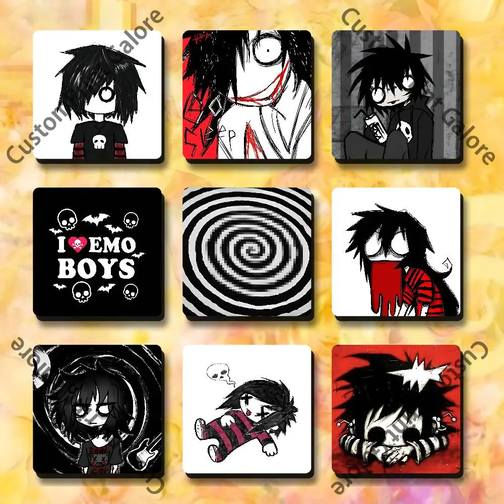 

I Love Emo Boys Soft Magnetic Refrigerator Magnets Personality Decorations Creative Gifts
