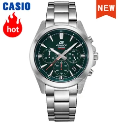 Casio Edifice Series Brand Luxury Quartz Waterproof commercial affairs Large dial Three-eye design reloj hombre EFV-630D