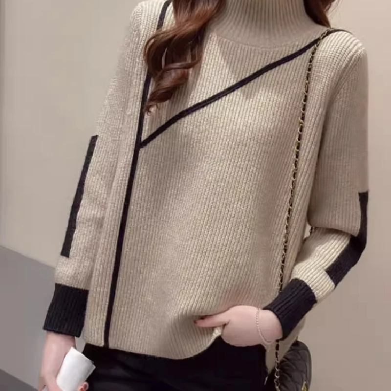 سترة شتوية ممتازة من Fce ملابس نسائية غير قابلة للبيلينغ ملابس أوروبية Sle وصلت حديثًا 2025 ملابس تريكو مريحة #4