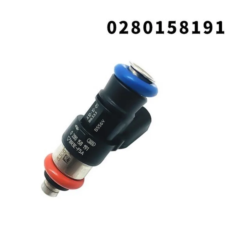 Fuel Injectors Nozzle OEM 0280158191 for Ford Mustang Taurus Edge Explorer F150 Flex 3.5L Transit150 Lincoln Continental MKS MKT