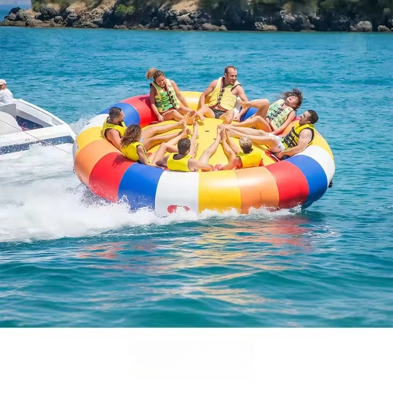 Water Games Toys Rides Floating Inflatable Traction Tube Entertainment
