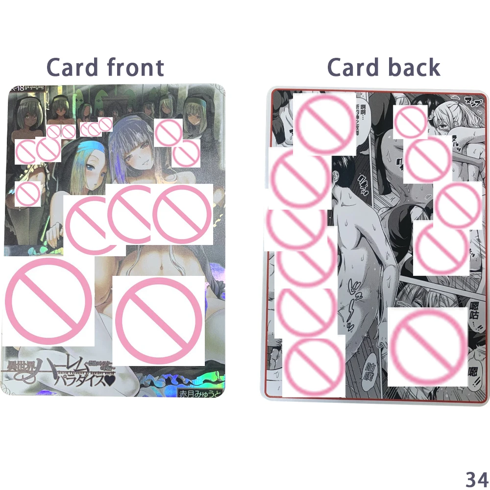 أنيمي مثير عارية جمع بطاقة عارية طبطب فتاة بطاقة كبيرة الصدر كبير بعقب الانكسار اللون وامض تنقش الملمس هدايا أوتاكو