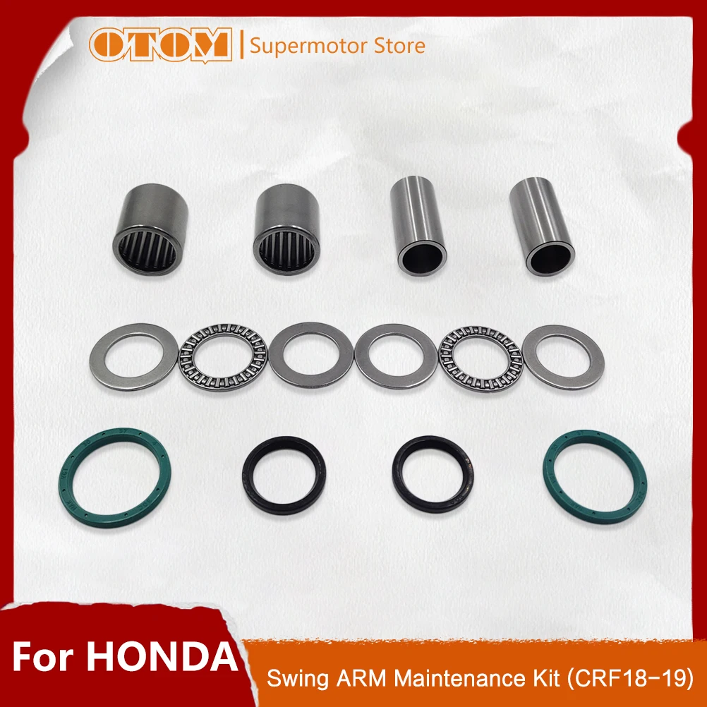 

Для HONDA 2017-2022 мотоцикла поворотный ARM игольчатый роликовый подшипник сальник втулка комплект для обслуживания маятника CRF250R CRF450R велосипеды