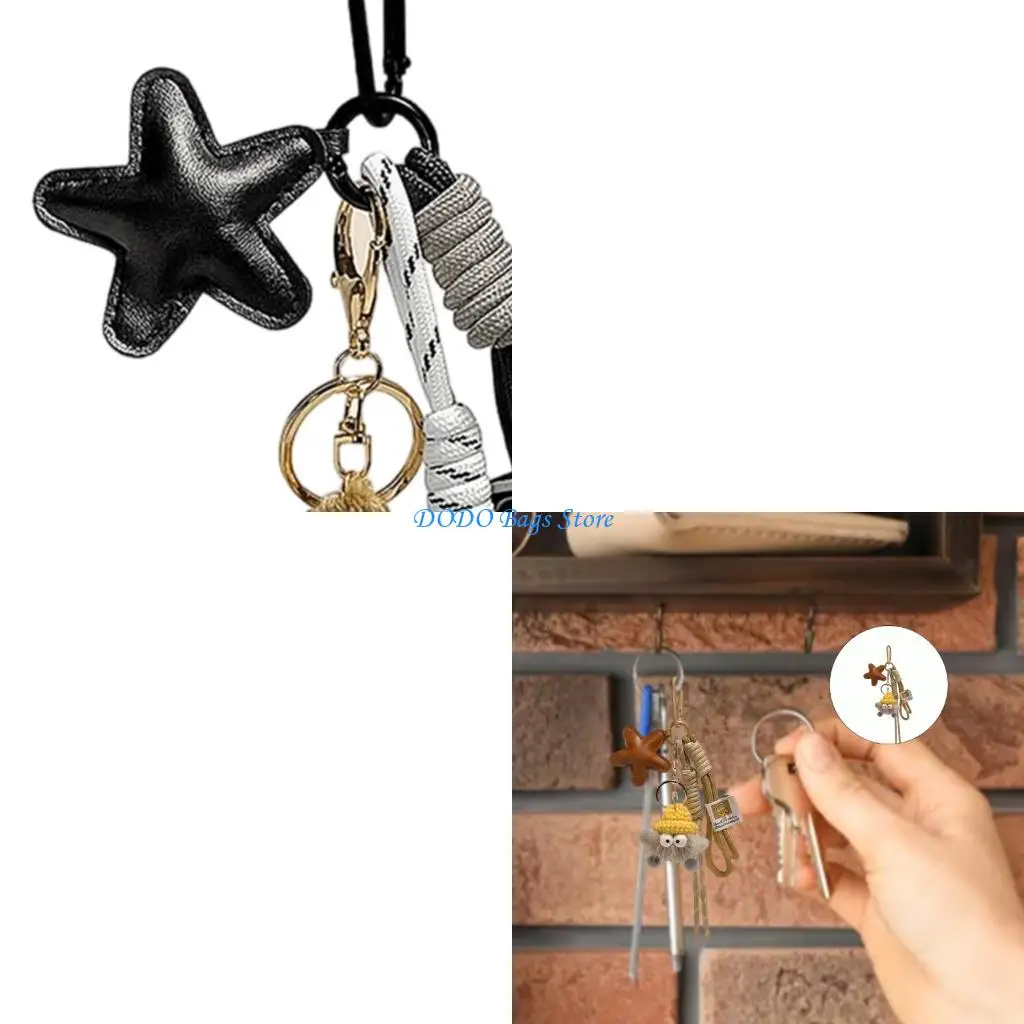 

Braided Rope Keychain Bag Charm Handbag Bag Accessories Backpack Pendant Charm