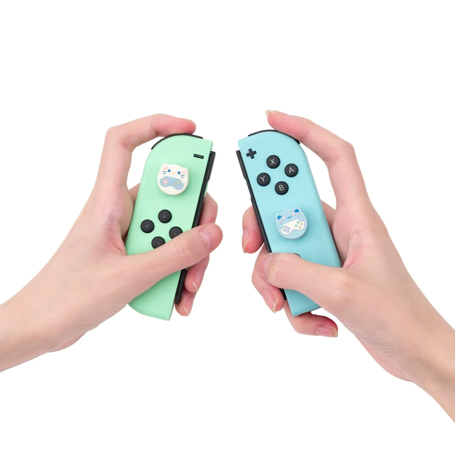 GeekShare Game Cat przełącznik Nintendo Joy-con uchwyt na kciuki czapki na przełącznik sterowanie pokrywa NS OLED Joystick pokrywa dla NS Lite