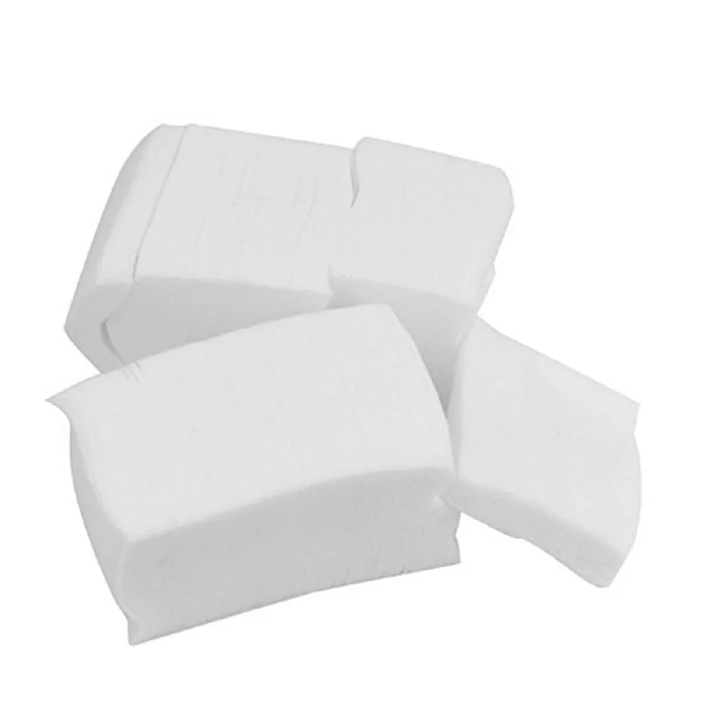325Pcs Nail Polish Removing Wipes Soft Cotton Pads Nail Art Remover No Skin Irritation Strong Decontamination Portable Travel