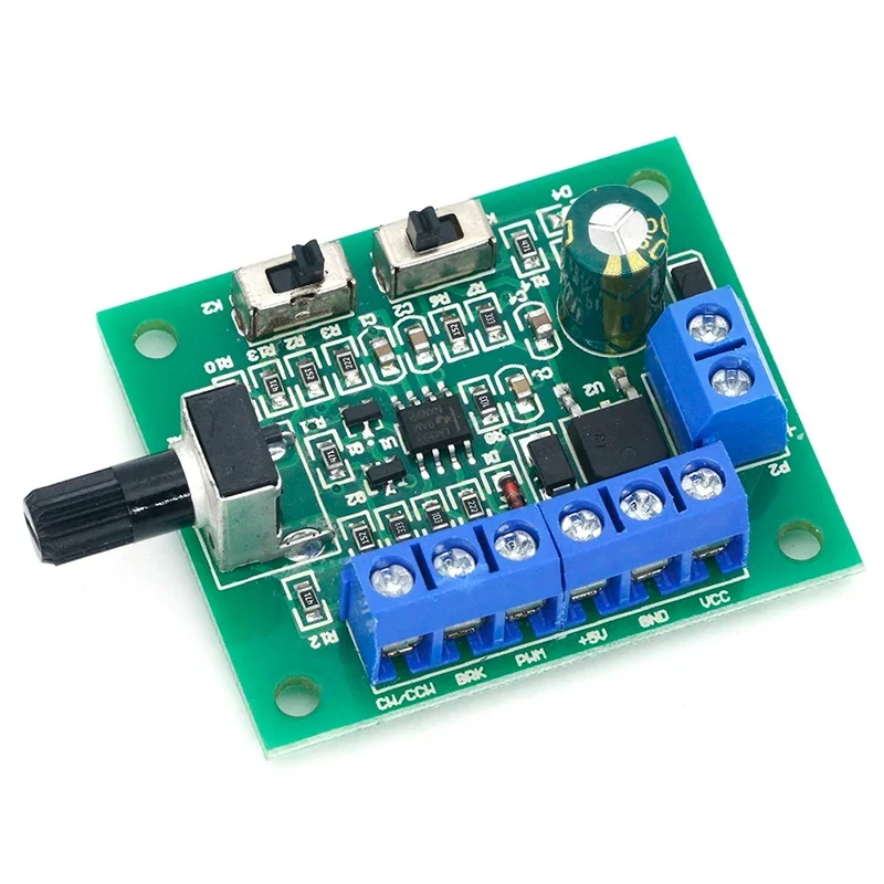 8-24V Brushless DC Motor Speed Controller Driver PWM Speed Control Board Pinpoint Regulator Forward And Backward Control 18KHz